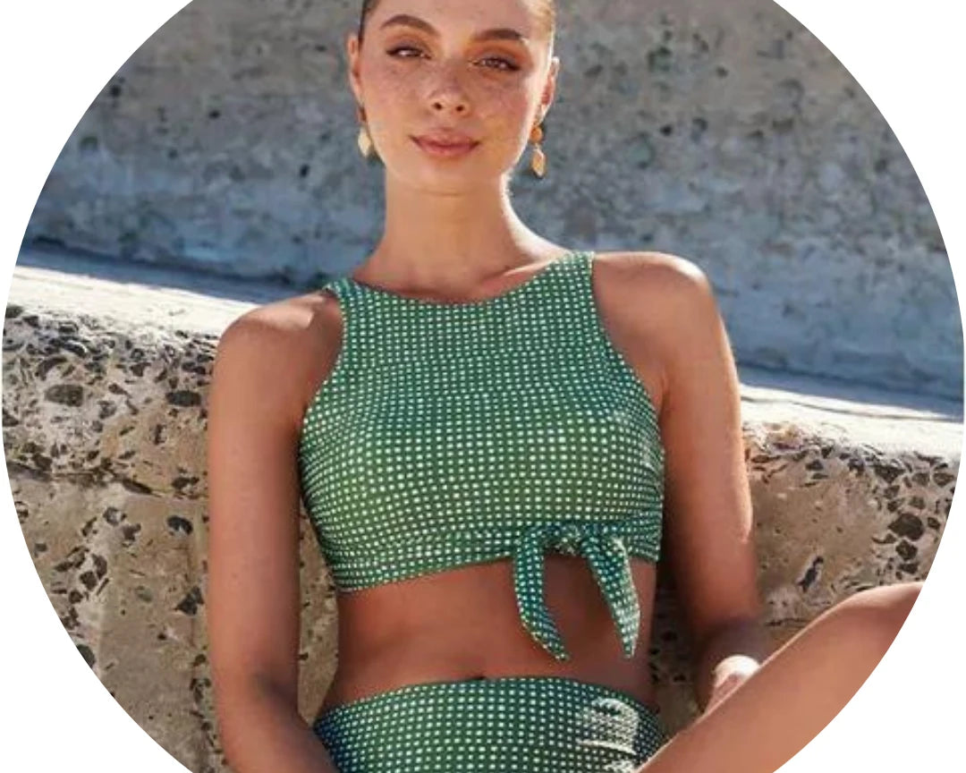 Shop High Neck Bikini Tops Online Australia At Splash Swimwear