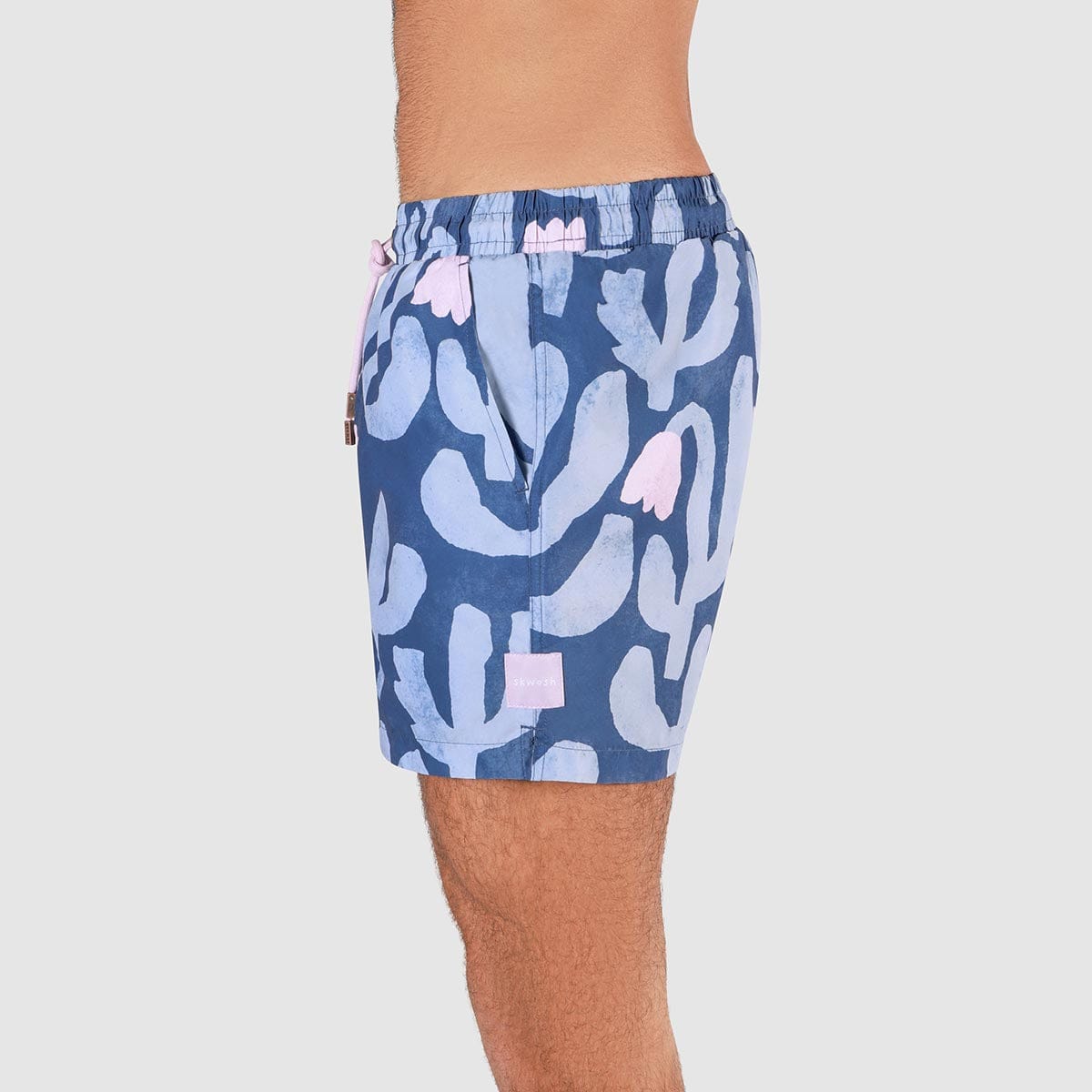 Skwosh Prickly Business Mens Eco Short -Navy - Navy