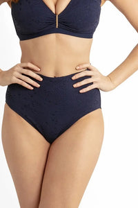Lavia Highrise Pant - Ink - Sunseeker - Splash Swimwear  - April24, bikini bottoms, new arrivals, new swim, Sunseeker, women swimwear - Splash Swimwear 