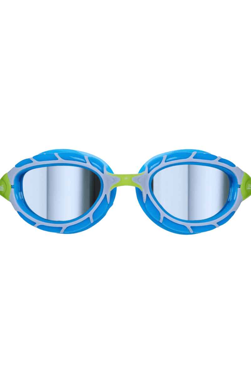 Predator Titanium Goggles - Blue/Lime - Zoggs - Splash Swimwear  - goggles, May23, new accessories, new arrivals, zoggs - Splash Swimwear 