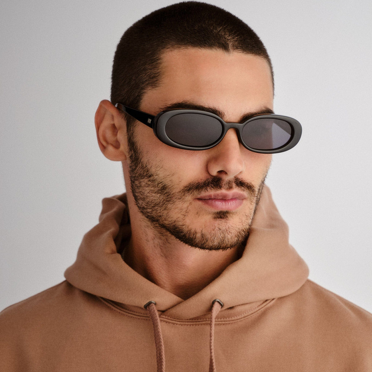 Le Specs Outta Love + sunglasses in Black