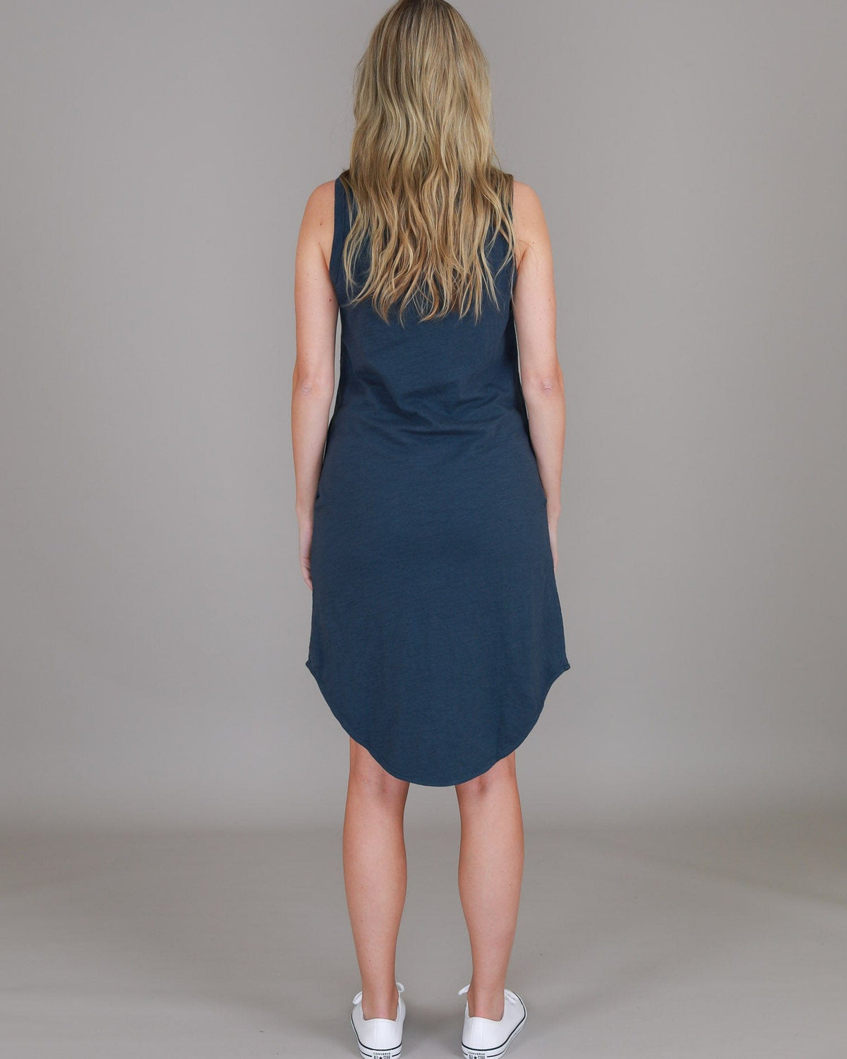 3rd Story 3rd Story Bailey Tank Dress - Indigo 3rd Story Bailey Tank Dress - Indigo Splash Swimwear Dress