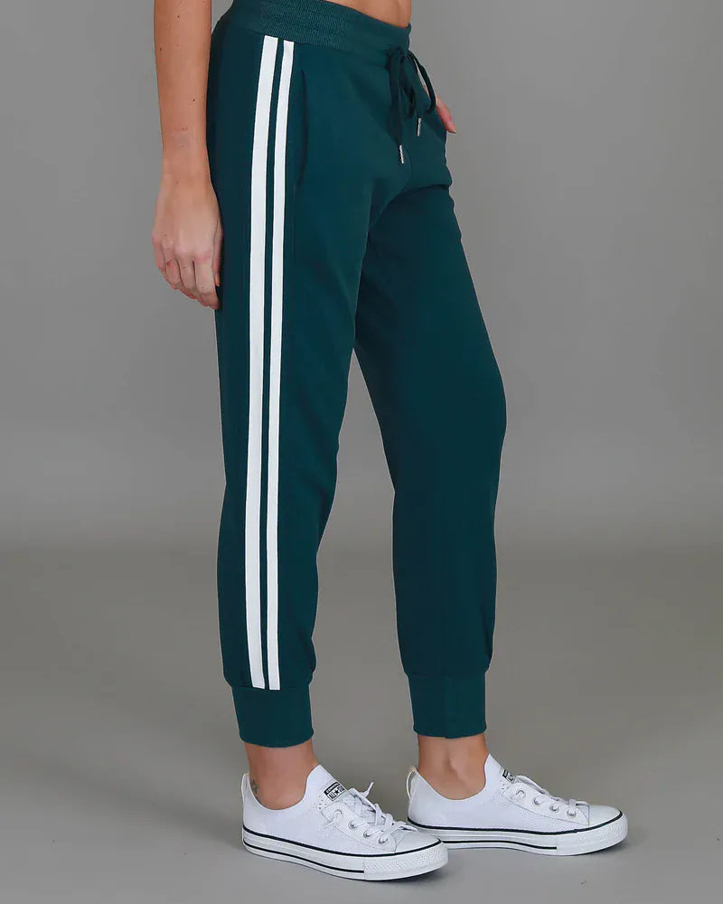 3rd Story 3rd Story Gerry Superstar Stripe Sweatpants 1617-1645 3rd Story Gerry Superstar Stripe Sweatpants Splash Swimwear Pants Teal / S