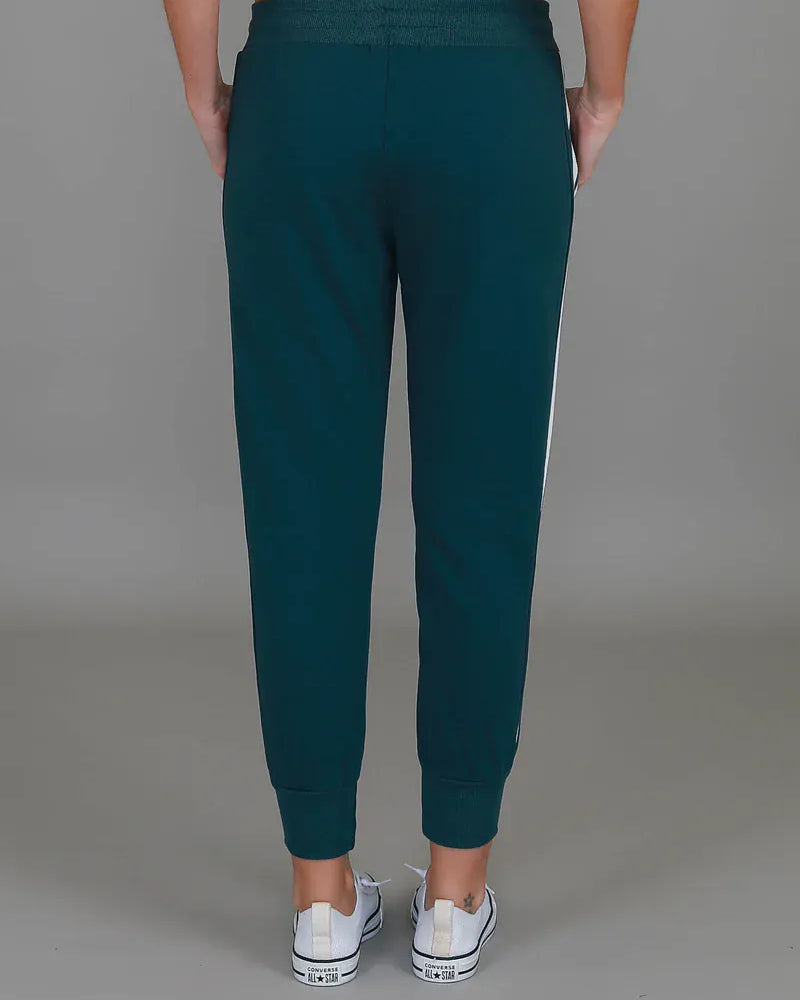 3rd Story 3rd Story Gerry Superstar Stripe Sweatpants 1617-1645 3rd Story Gerry Superstar Stripe Sweatpants Splash Swimwear Pants Teal / S