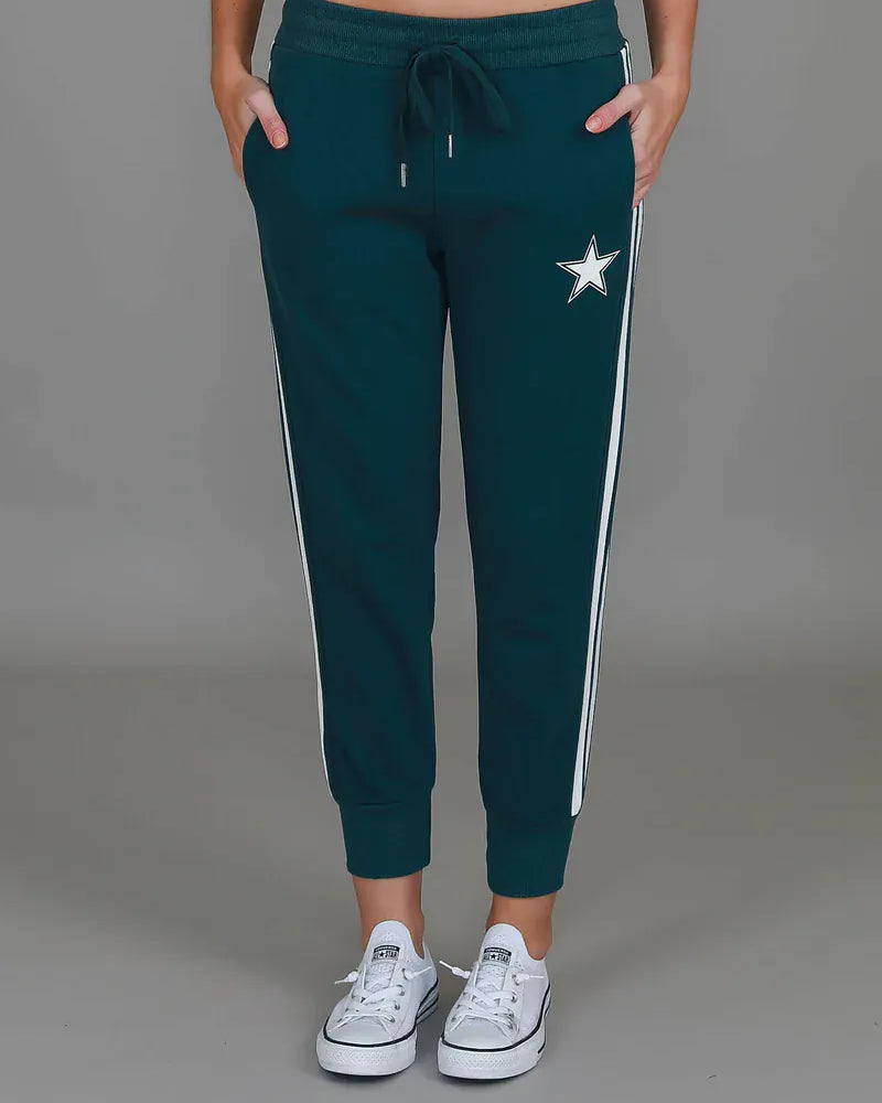 3rd Story 3rd Story Gerry Superstar Stripe Sweatpants 1617-1645 3rd Story Gerry Superstar Stripe Sweatpants Splash Swimwear Pants Teal / S