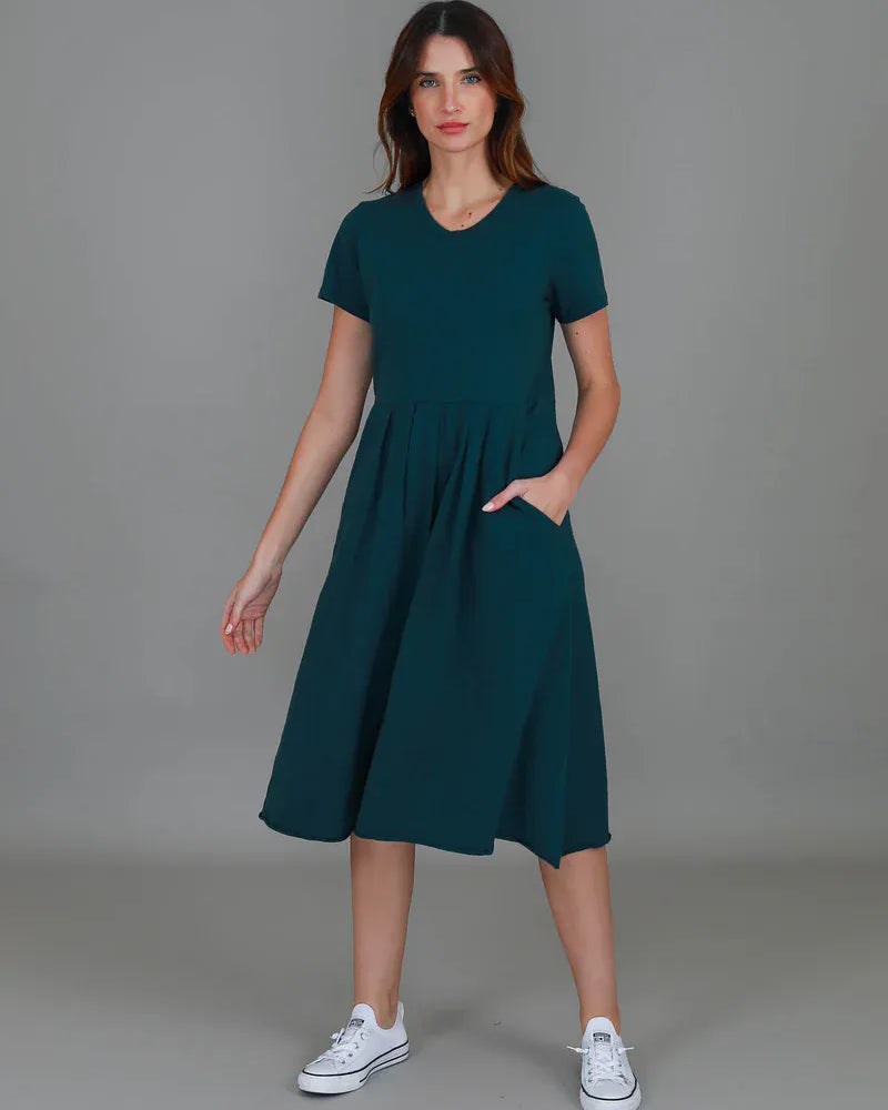 3rd Story 3rd Story Nala Dress 2003 3rd Story Nala Dress Splash Swimwear Dress Teal / XS