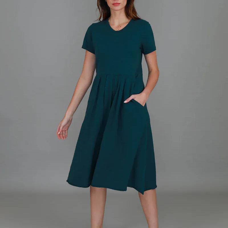 3rd Story 3rd Story Nala Dress 2003 3rd Story Nala Dress Splash Swimwear Dress Teal / XS