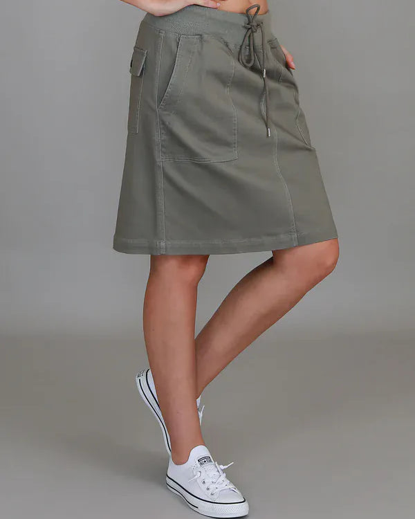 3rd Story 3rd Story Pisces Drawstring Chino Skirt 3rd Story Pisces Drawstring Chino Skirt Splash Swimwear Skirt