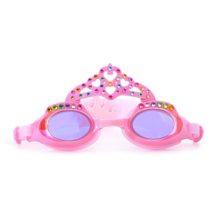 Princess Crown Peachy Pink - Bling2o - Splash Swimwear  - bling2o, goggles, kids accessories, kids goggles, Sept23 - Splash Swimwear 