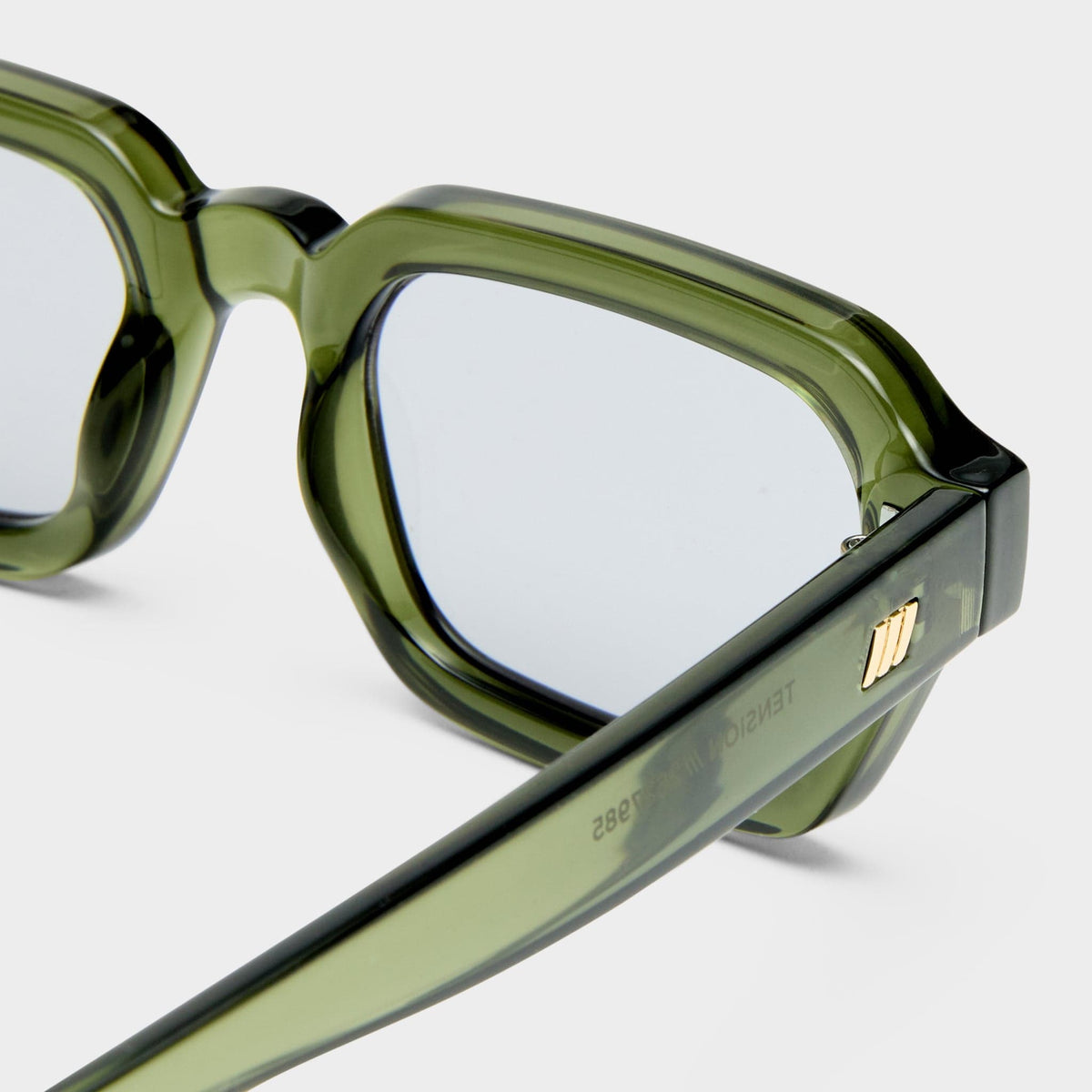 Le Specs Tension + sunglasses in Khaki