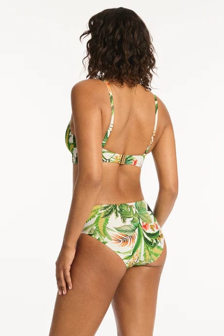 Lotus Mid Bikini Pant - Sea Level - Splash Swimwear  - bikini bottoms, May25, new arrivals, new swim, sea level - Splash Swimwear 
