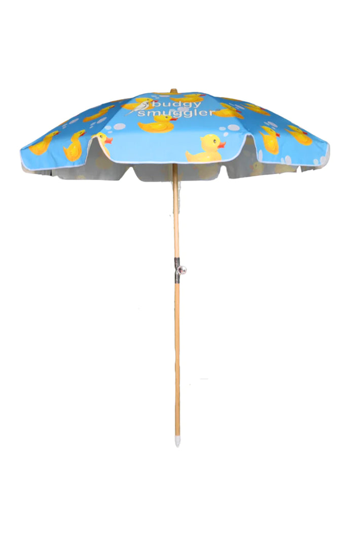 Beach Umbrella in Rubber Ducks - Budgy Smuggler - Splash Swimwear  - accessories, Beach Accessories, new arrivals, Nov 23 - Splash Swimwear 