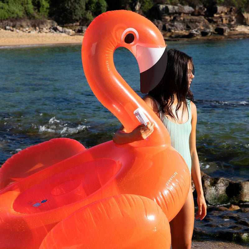 Luxe Ride-One Float Rosie - Watermelon - Sunnylife - Splash Swimwear  - gifting, kids swim accessories, new accessories, new arrivals, Oct23, sunny life, swim accessories - Splash Swimwear 