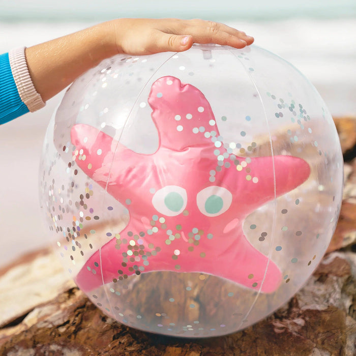 3D Inflatable Beach Ball - Ocean Treasure - Sunnylife - Splash Swimwear  - gifting, kids swim accessories, new accessories, new arrivals, Oct23, sunny life, swim accessories - Splash Swimwear 