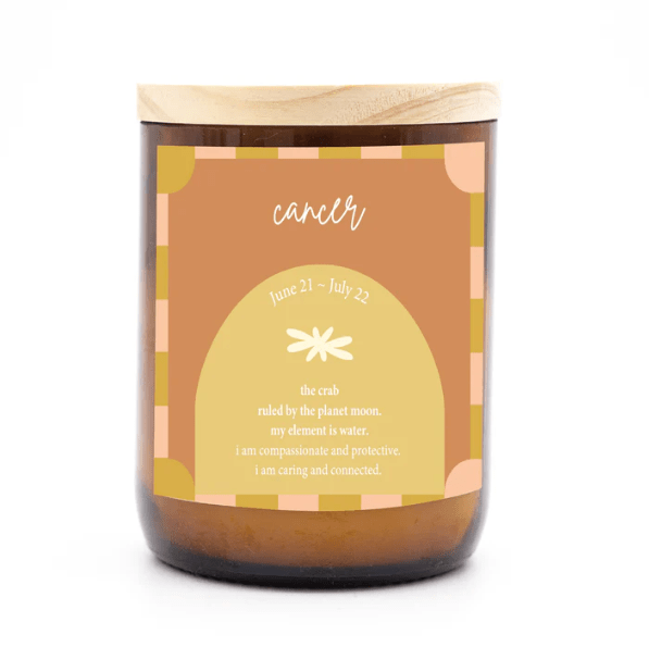 Zodiac Colour Candle - Cancer - The Commonfolk - Splash Swimwear  - Aug23, candles, gifting, health & beauty, new arrivals, the commonfolk - Splash Swimwear 