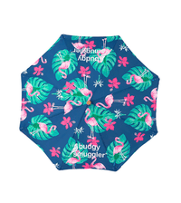 Beach Umbrella in Flamingoes - Budgy Smuggler - Splash Swimwear  - accessories, Beach Accessories, new arrivals, Nov 23 - Splash Swimwear 