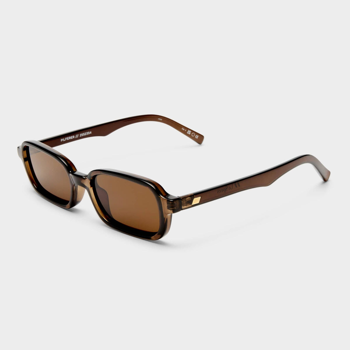 Le Specs Pilferer sunglasses in Cocoa