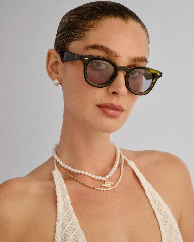 Aire AIRE Aperture Sunnies - Ashen Olive AIR2612329 Aire Aperture Sunnies - Toffee Splash Swimwear Sunnies 9324976442468