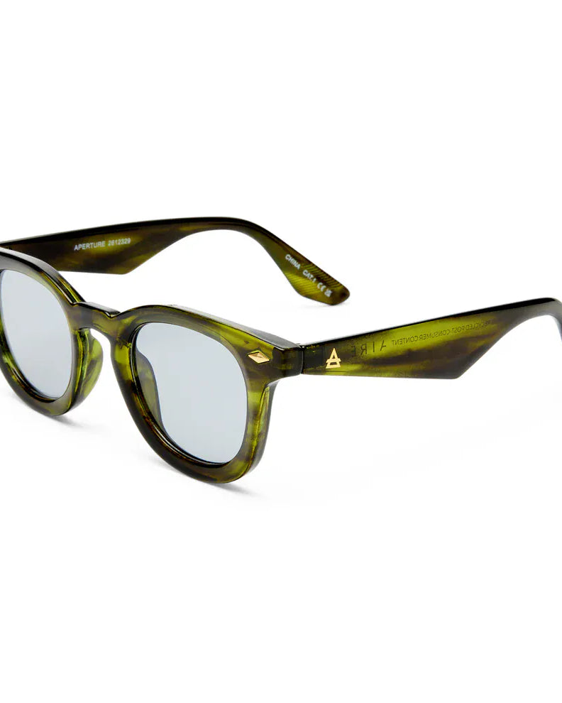 Aire AIRE Aperture Sunnies - Ashen Olive AIR2612329 Aire Aperture Sunnies - Toffee Splash Swimwear Sunnies 9324976442468