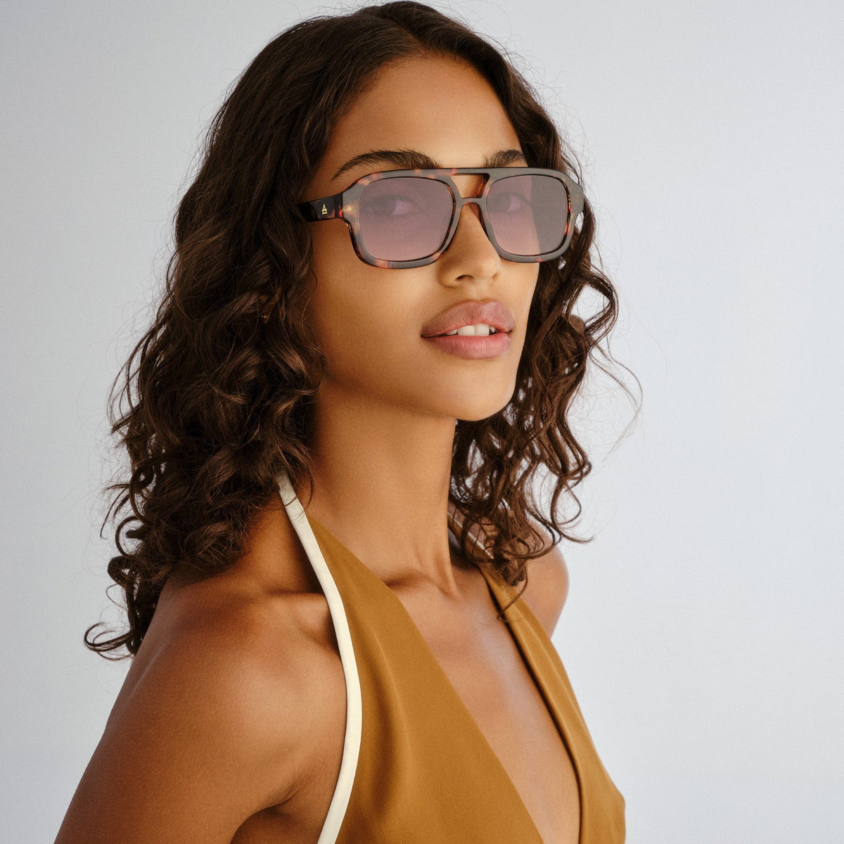 Aire AIRE Aquarius Sunnies AIR2612455 AIRE Aquarius Sunnies Splash Swimwear Sunnies Amber Tort 9324976453907