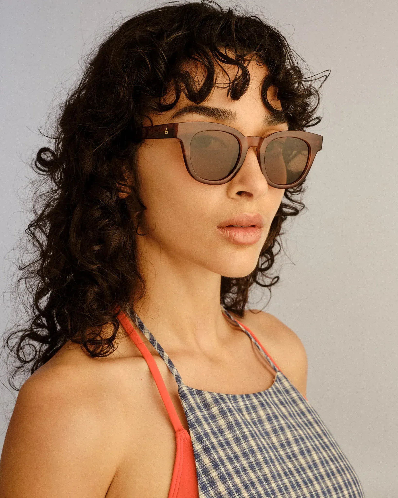 Aire AIRE Dorado Sunnies - Hazelnut Marble AIR2512371 Le Specs Whirlpool Sunnies Splash Swimwear Sunnies 1000029461