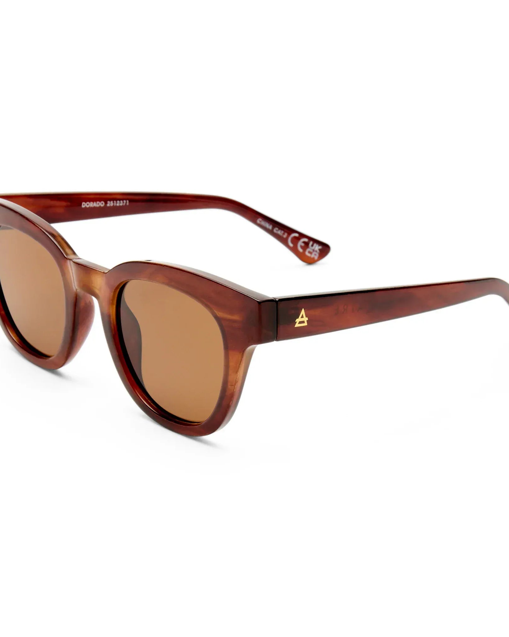 Aire AIRE Dorado Sunnies - Hazelnut Marble AIR2512371 Le Specs Whirlpool Sunnies Splash Swimwear Sunnies 1000029461