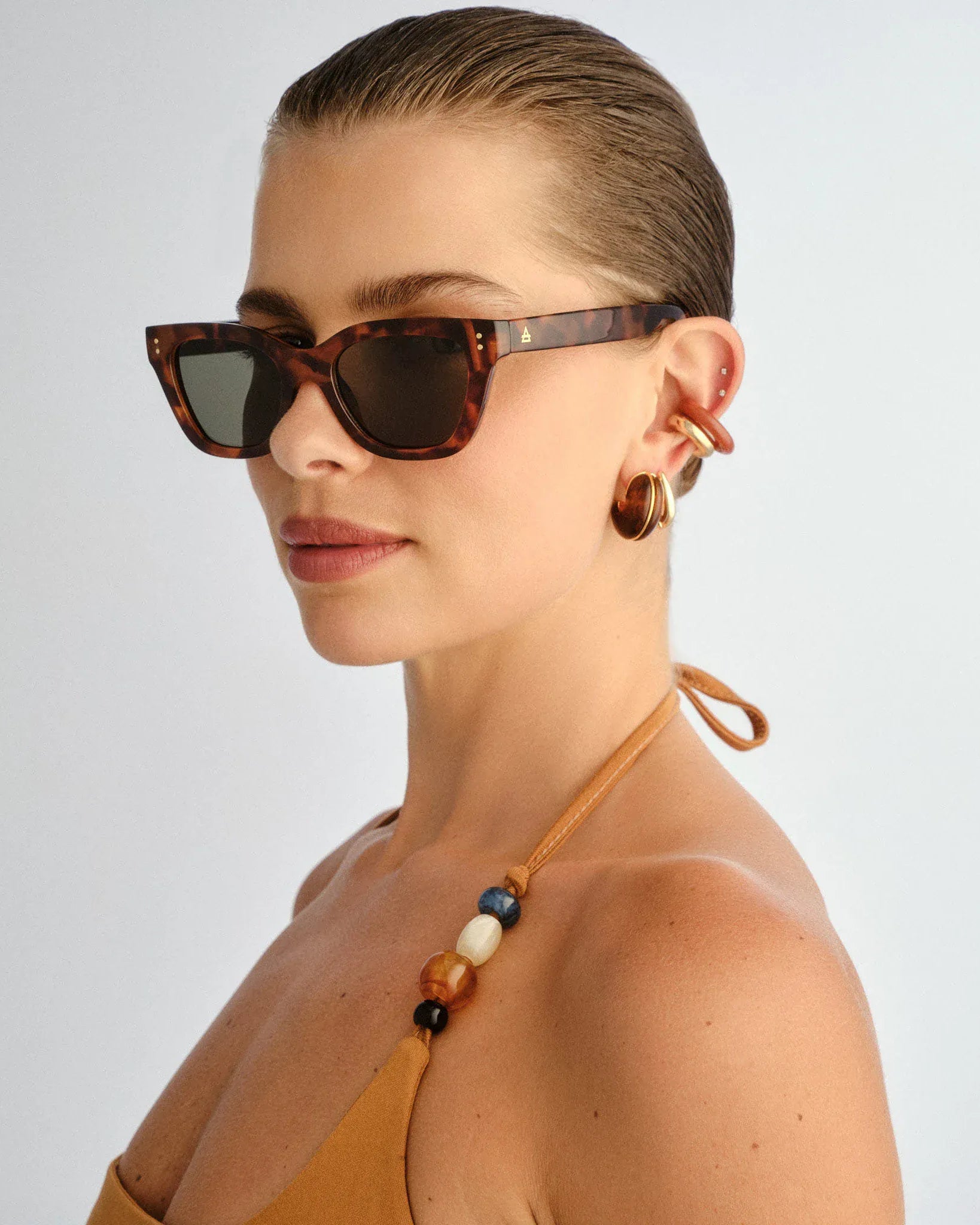 Aire AIRE Nightglow Sunnies - Dark Tort AIR2612377 Aire Whirlpool Sunnies - Black Splash Swimwear Sunnies 9324976448620