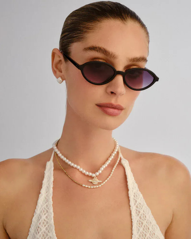 Aire AIRE Pyxis Sunnies - Black AIR2542316 Le Specs Whirlpool Sunnies - Chocolate Splash Swimwear Sunnies 9324976438744