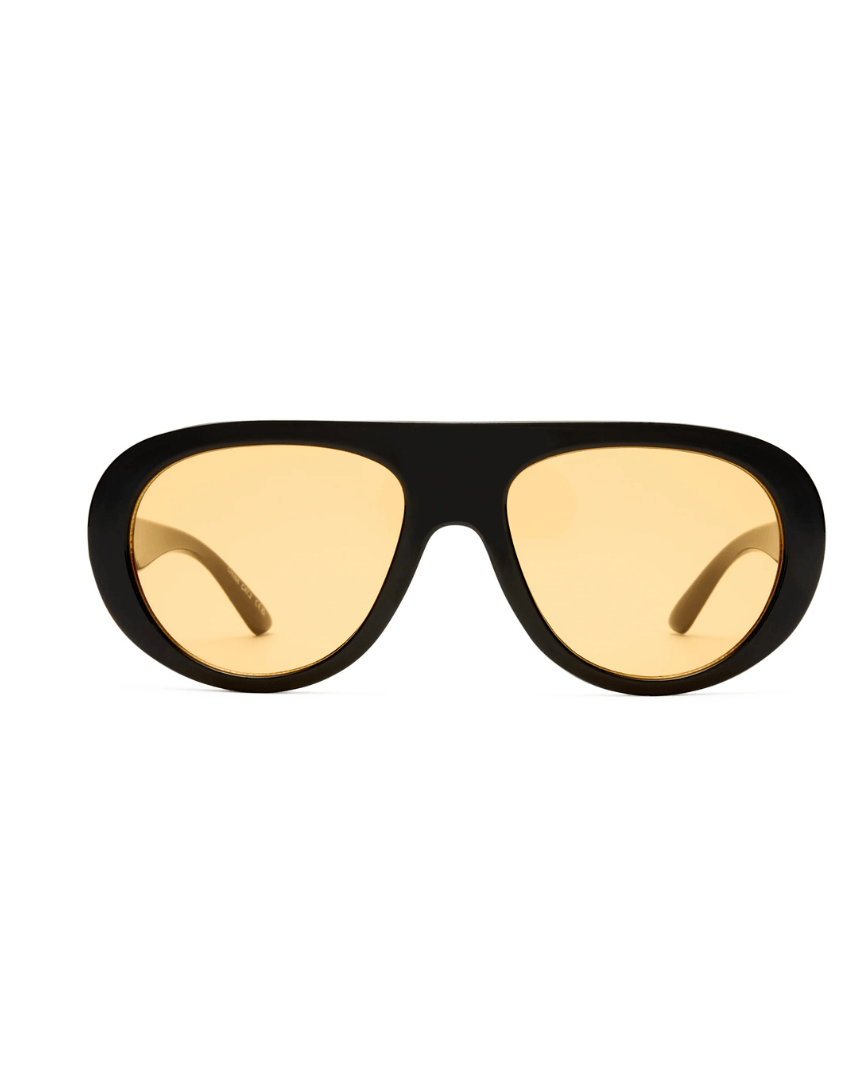 Aire AIRE Satellite Sunnies - Black Amber Tint AIR2612346 Aire Whirlpool Sunnies - Black Splash Swimwear Sunnies 9324976443175