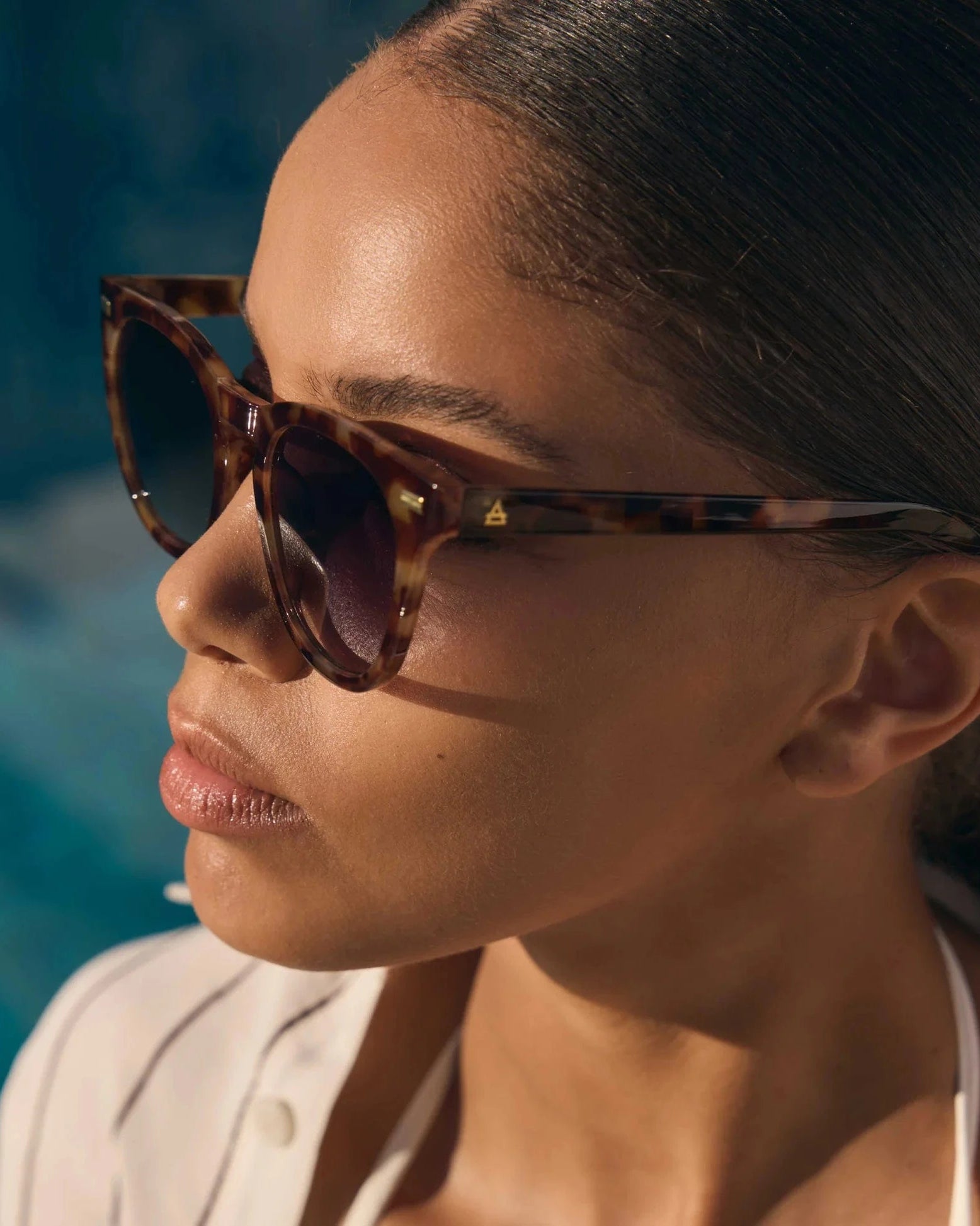 Aire Evolution Sunnies - Dark Tort AIR2542248 Le Specs Whirlpool Sunnies Splash Swimwear Sunnies 9324976431301