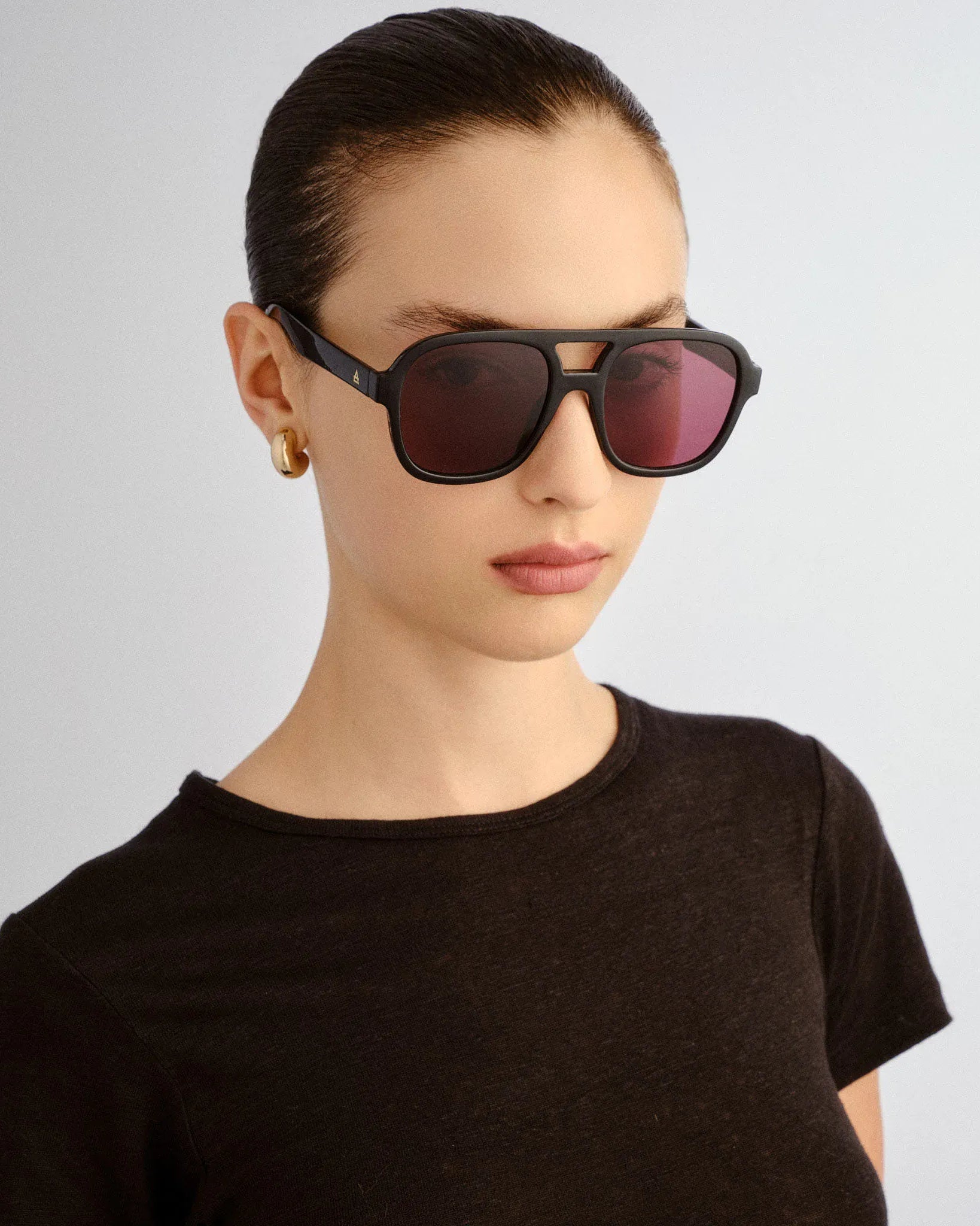 Aire Whirlpool Sunnies - Black Rust Tint AIR2122500 Aire Whirlpool Sunnies - Black Splash Swimwear Sunnies 9324976370709