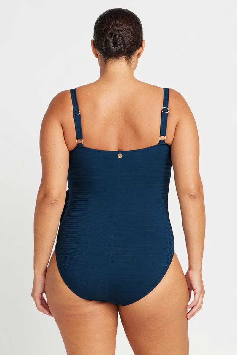 Artesands Artesand Aria Hayes D/DD Underwire One Piece - Navy Artesand Aria Hayes D/DD Underwire One Piece - Navy Splash Swimwear Bikini Bottoms