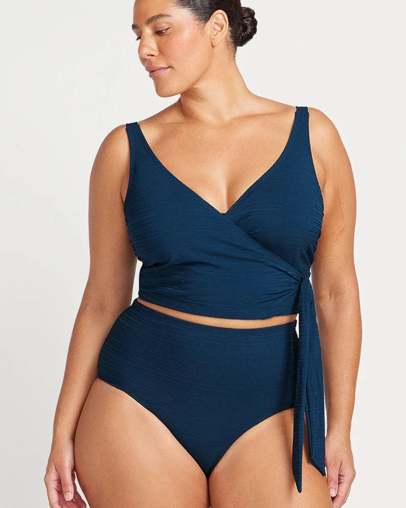 Artesands Artesand Aria Hayes Underwire Bikini Top - Navy Artesand Aria Hayes Underwire Bikini Top - Navy Splash Swimwear Bikini Bottoms