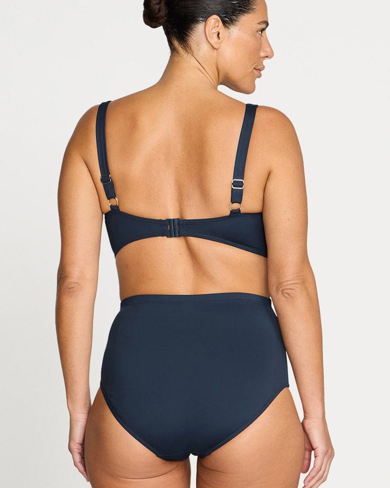 Artesands Artesands Hues Rouched Side High Waist Pant Artesands Hues Rouched Side High Waist Pant | Australia Splash Swimwear Bikini Bottoms