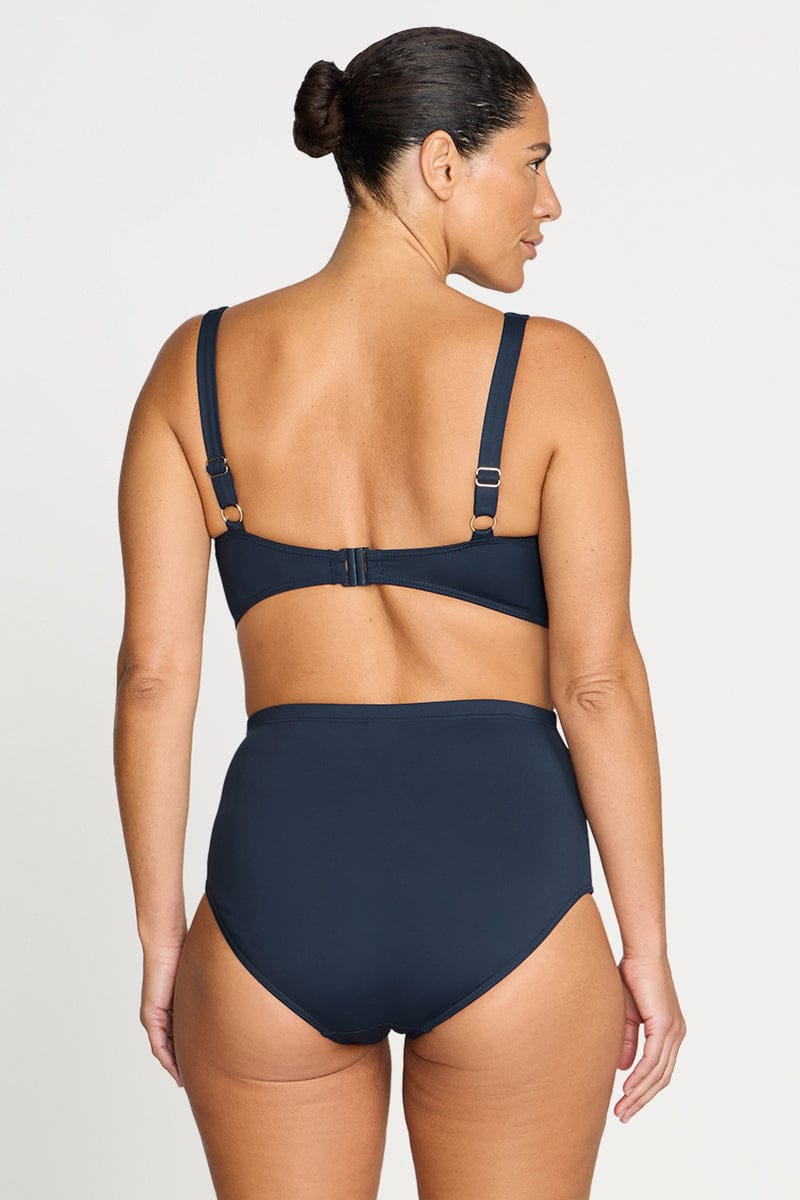 Artesands Artesands Hues Rouched Side High Waist Pant Artesands Hues Rouched Side High Waist Pant | Australia Splash Swimwear Bikini Bottoms