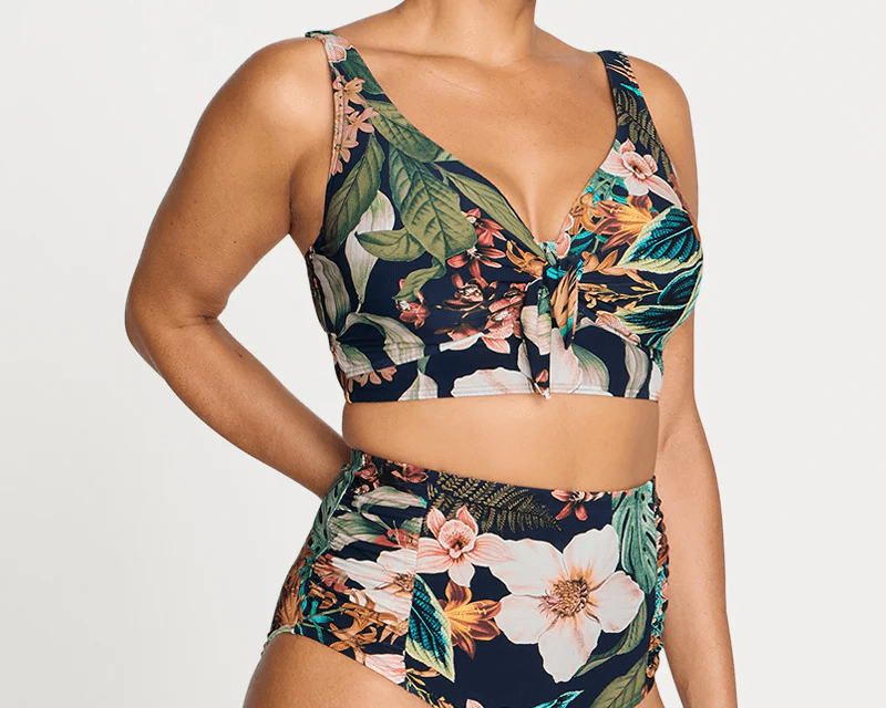 Artesands Artesands Into The Saltu Cezanne D/DD Underwire Midriff Bikini Top - Navy Artesands Into The Saltu Cezanne D/DD Underwire Midriff Bikini Top - Navy Splash Swimwear