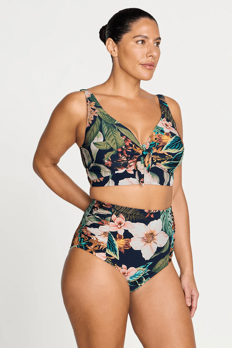 Artesands Artesands Into The Saltu Cezanne D/DD Underwire Midriff Bikini Top - Navy Artesands Into The Saltu Cezanne D/DD Underwire Midriff Bikini Top - Navy Splash Swimwear