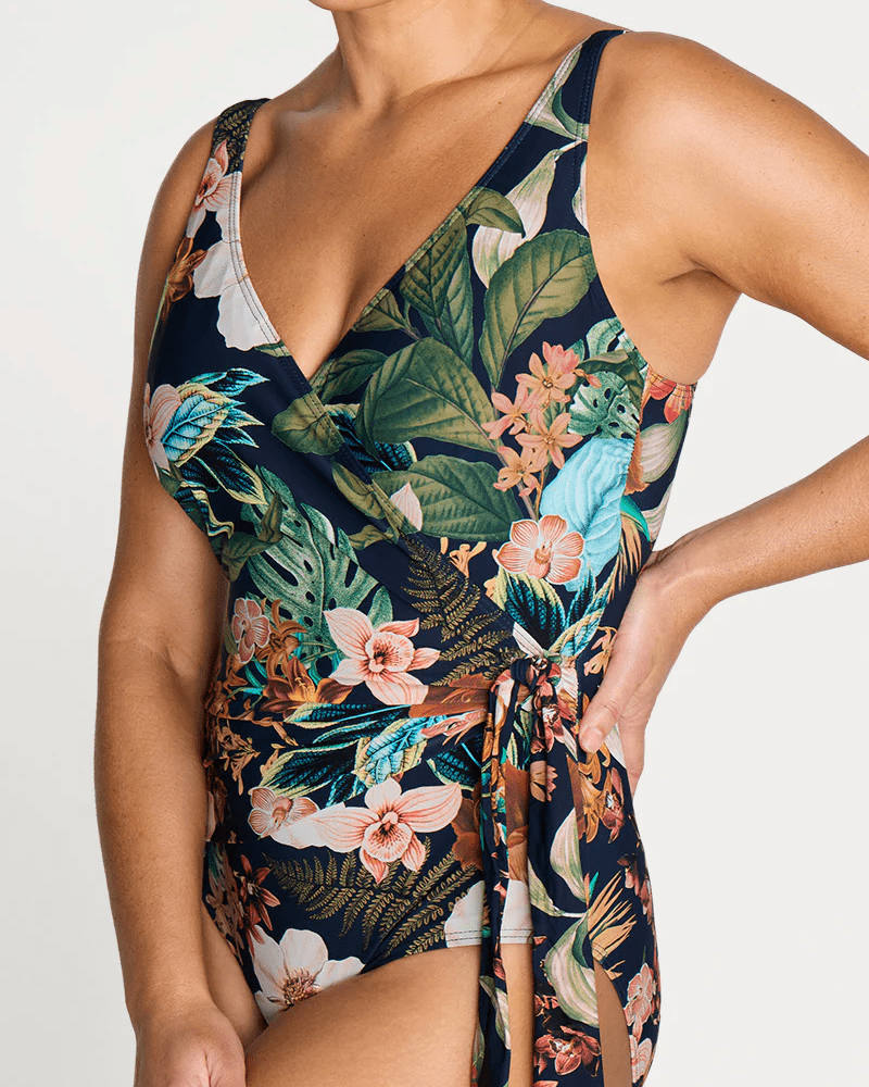 Artesands Artesands Into The Saltu Hayes D/DD Underwire One Piece -Navy Artesands Into The Saltu Hayes D/DD Underwire One Piece -Navy Splash Swimwear