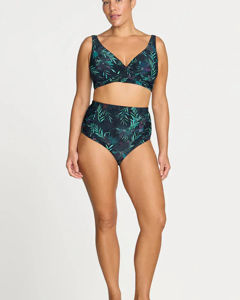 Artesands Artesands Lunafleur Delacroix Cross Over Bikini Top - Navy Artesands Lunafleur Delacroix Cross Over Bikini Top - Navy Splash Swimwear Bikini Tops