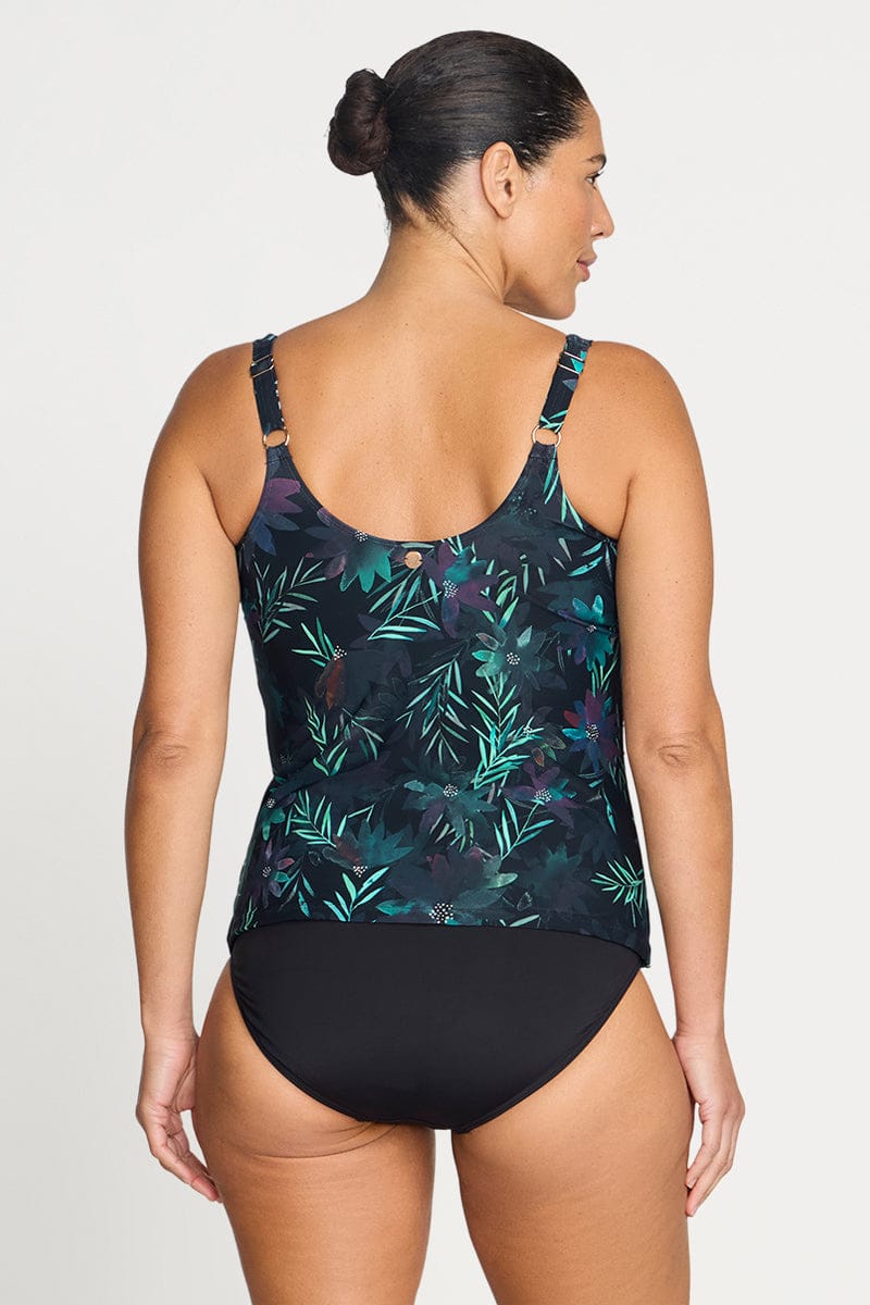 Artesands Artesands Lunafleur Delacroix Cross Over Tankini Top - Navy Artesands Lunafleur Delacroix Cross Over Tankini Top - Navy Splash Swimwear Tankini Tops