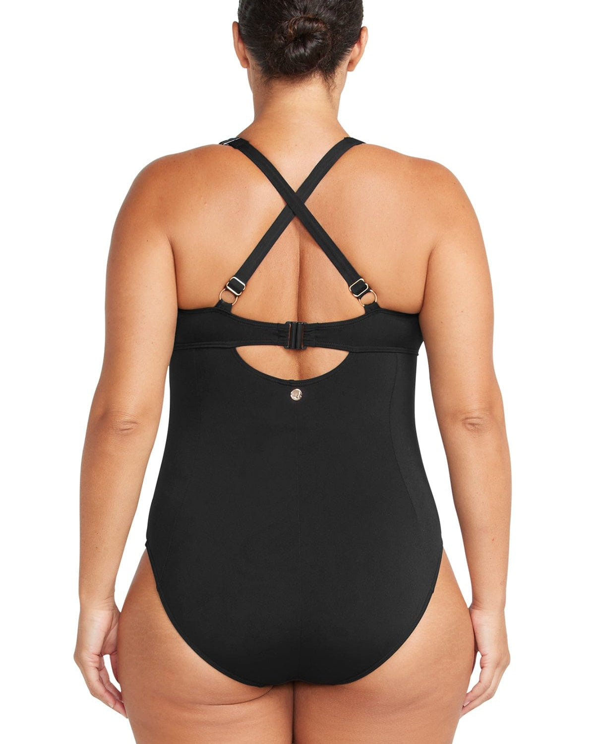 Artesands Artesands Natare Chlorine Resistant Turner Clip Back One Piece - Black Artesands Natare Chlorine Resistant Turner Clip Back One Piece - Black Splash Swimwear One Piece