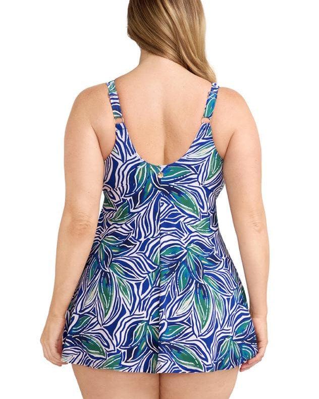 Artesands Artesands Palmeline Delacroix Cross Over Swimdress - Navy Artesands Palmeline Delacroix Cross Over Swimdress - Navy Splash Swimwear Swim Dress