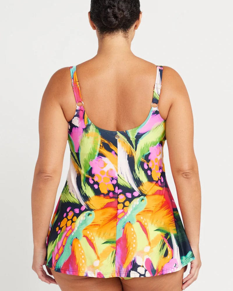 Artesands Chelona Delacroix Swimdress - Navy Artesands Chelona Delacroix Swimdress - Navy Splash Swimwear