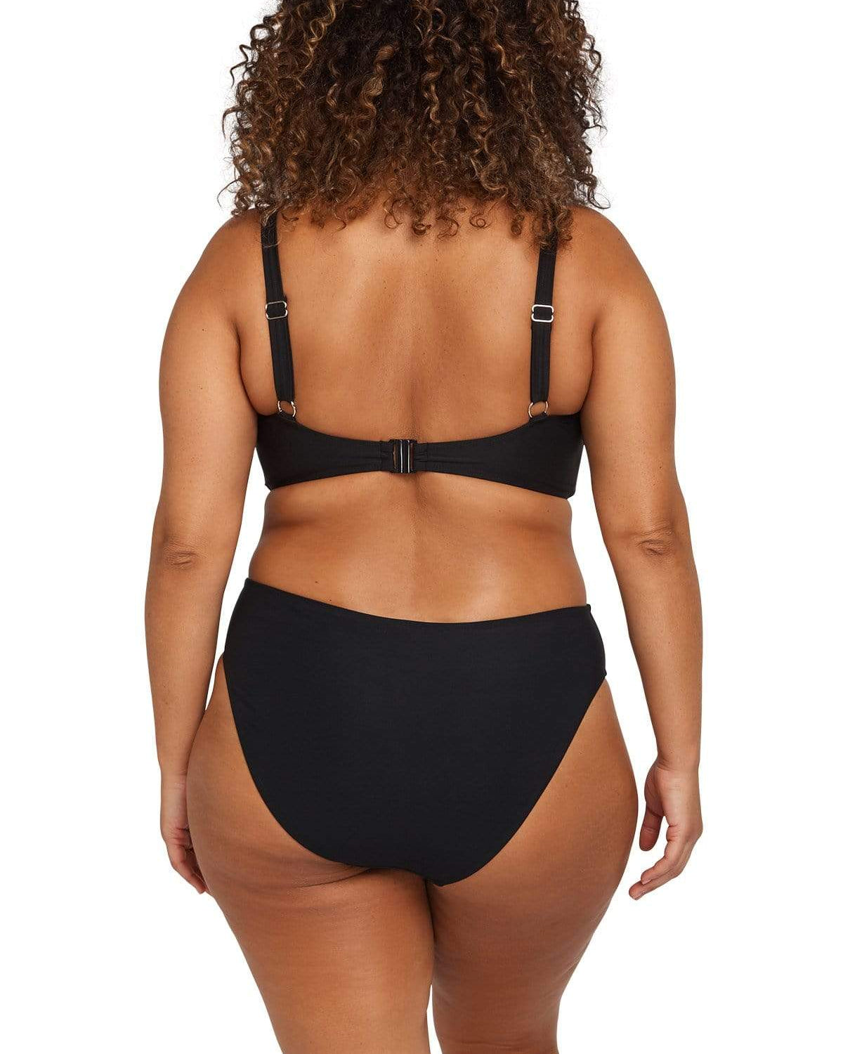 Artesands Hues Delacroix Bikini Top - Black Splash Swimwear Bikini Tops