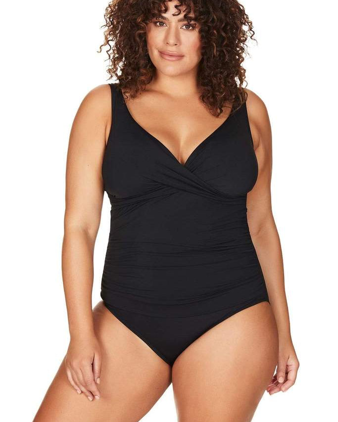 Artesands Hues Delacroix Cross Front One Piece Splash Swimwear One Pieces