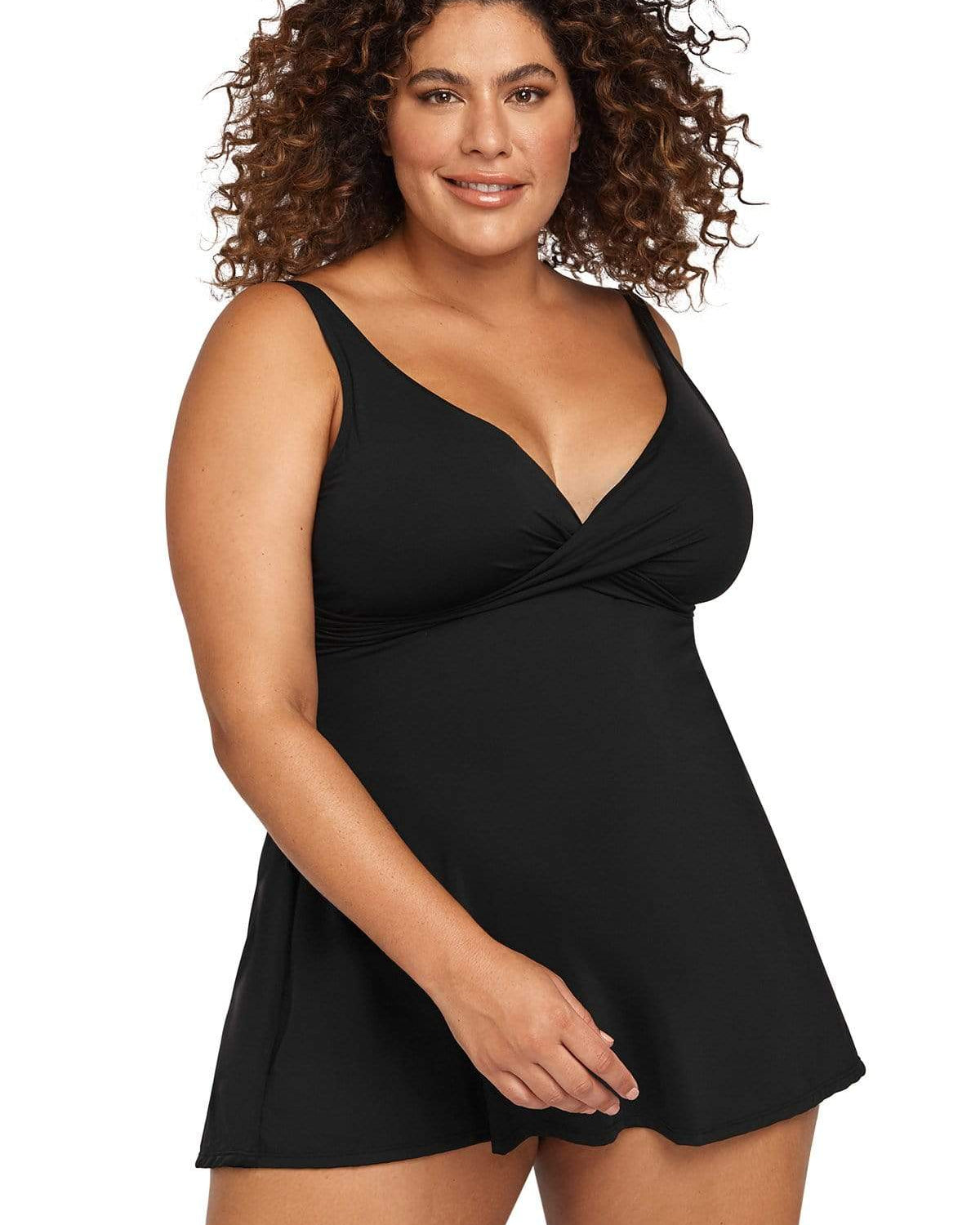 Artesands Hues Delacroix Cross Over Swimdress Splash Swimwear Swim Dress