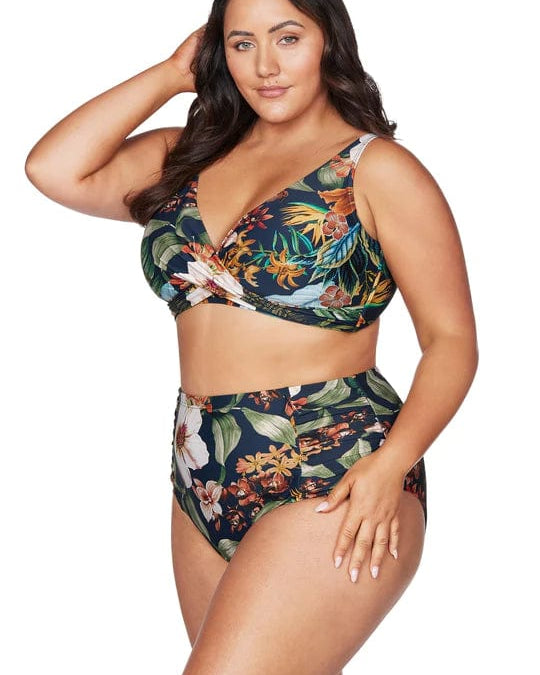 Artesands Bikini Tops Into The Saltu Delacroix Bikini Top - Navy