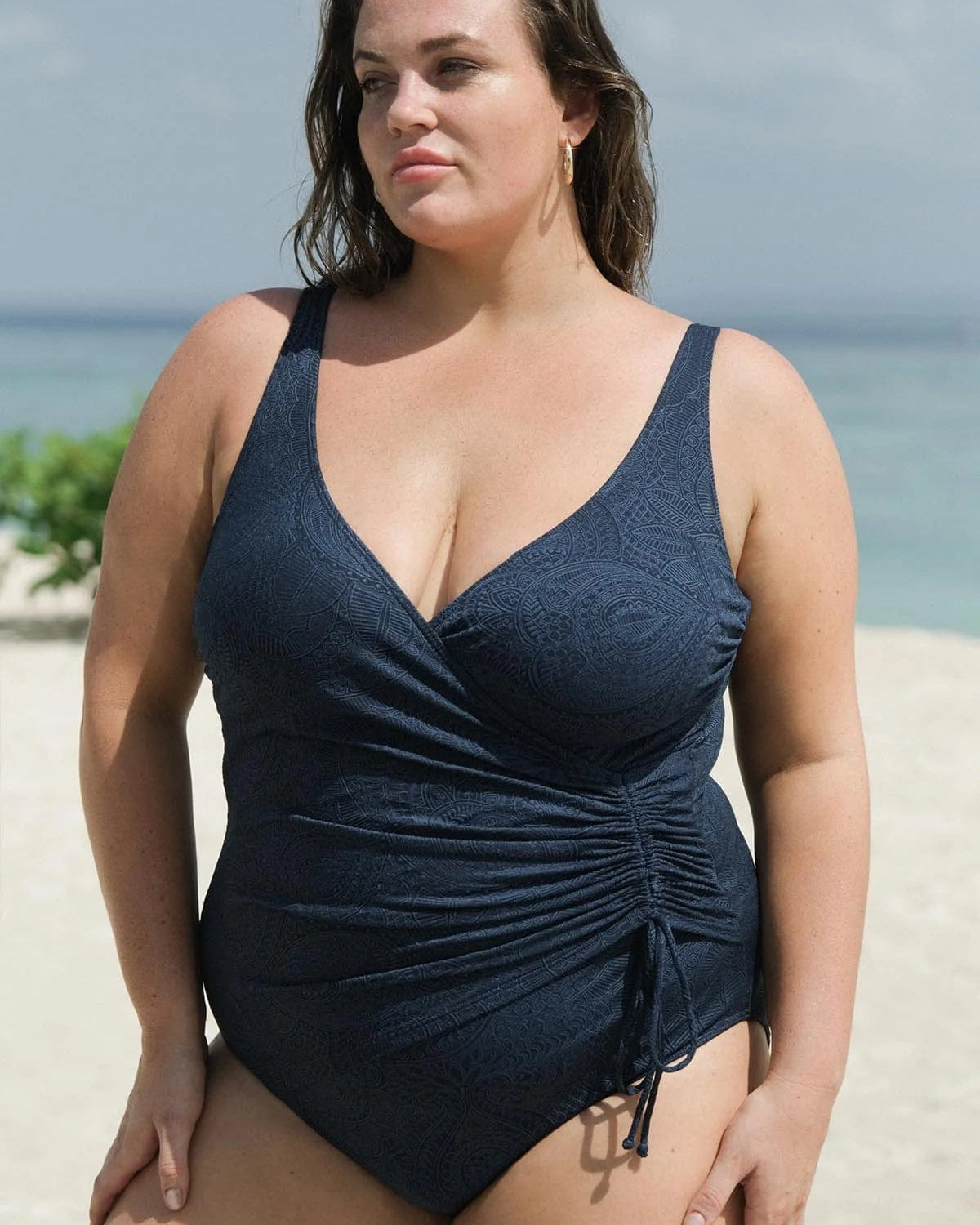 Artesands La Traviata Rembrant One Piece - Navy La Traviata Rembrant One Piece - Navy Splash Swimwear One Pieces