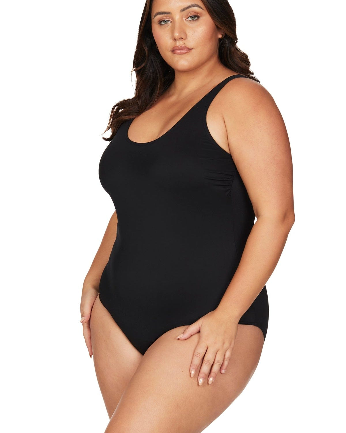 Artesands Sculpt Renoir One Piece - Black Splash Swimwear Swim Dress, Tankini & One Piece