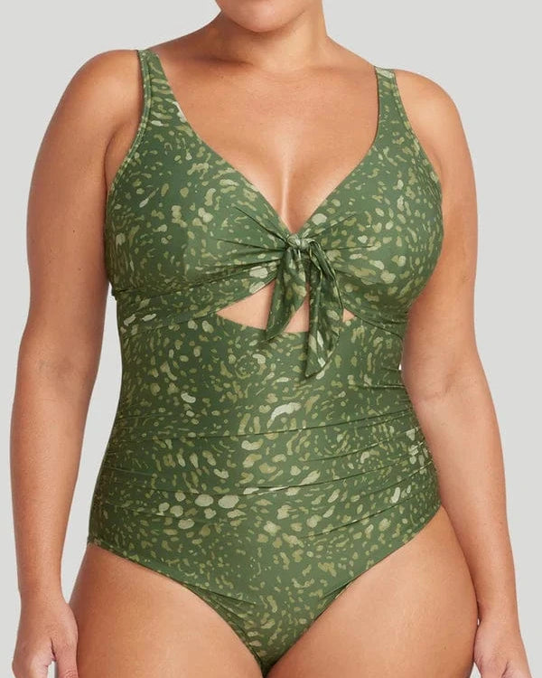 Artesands Vellichore Cezanne One Piece - Olive Vellichore Cezanne One Piece - Olive Splash Swimwear